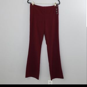 Anthro Elevenses button side trousers size 6